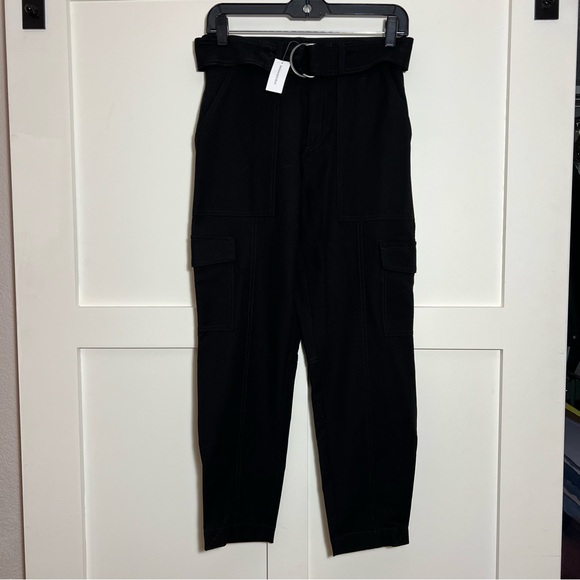 NWT Banana Republic Black Cargo Pants - Picture 2 of 7